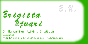 brigitta ujvari business card